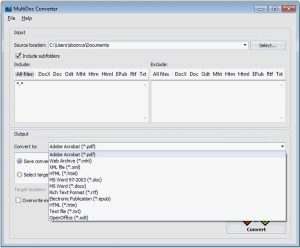 MultiDoc Converter