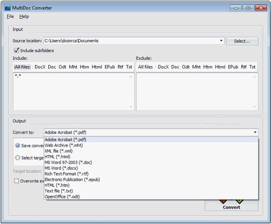 MultiDoc Converter