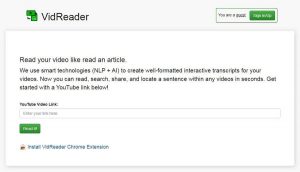 Transcribir vídeos de YouTube a texto automáticamente