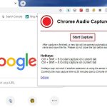 Chrome Audio Capture