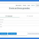 Enviar archivos grandes con Filemail