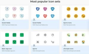 Iconos gratis para descargar