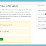 Convertir un Mp3 y una imagen a vídeo