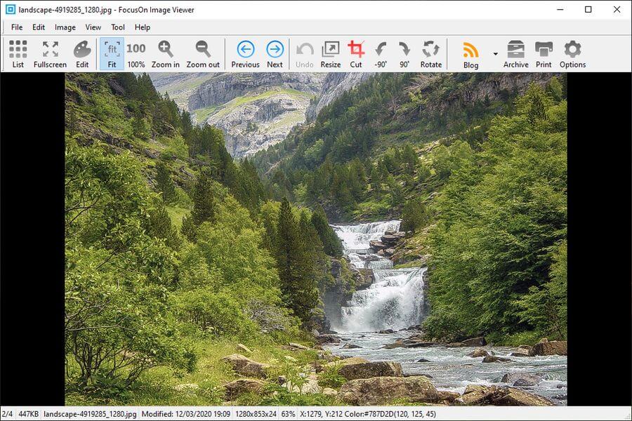 FocusOn Image Viewer
