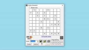 Generador de Sudokus gratuito