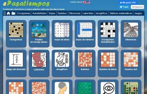 Pasatiempos y juegos educativos gratis