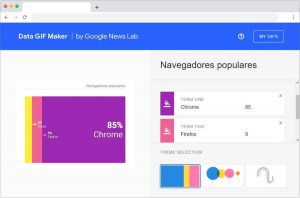Cómo crear gráficos de datos animados con Data Gif Maker