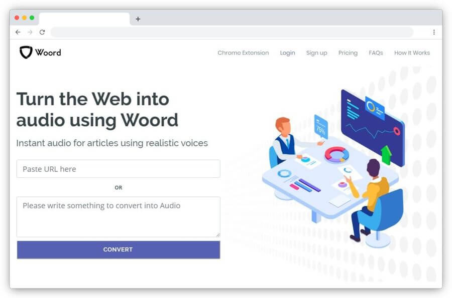 Convertir artículos del blog en audio online