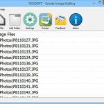 Create Image Gallery