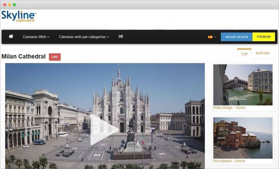 Webcams en vivo de todos los países para ver el desde casa
