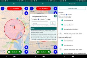 Alertas en el teléfono si superas la distancia de 1 km