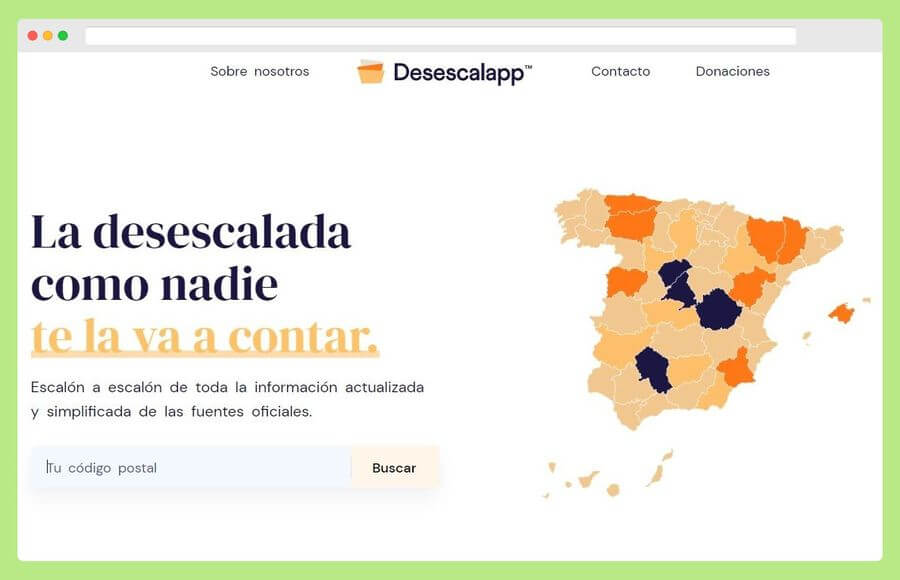 Desescalapp: información sobre las fases de desescalada en España