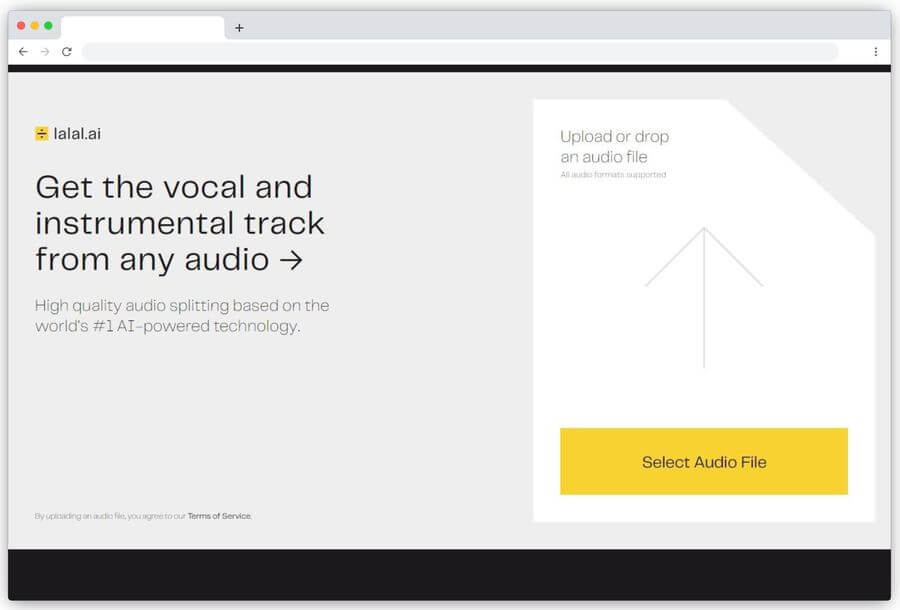Separar voces de instrumentos de un archivo audio gratis