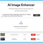 AI Image Enhancer para mejorar nuestras fotos