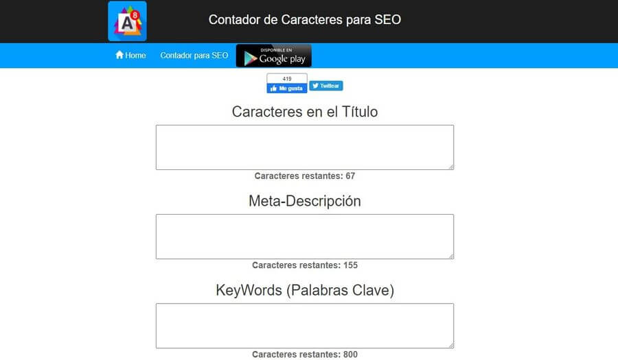 Contar palabras para SEO con estas 5 aplicaciones web de uso gratuito