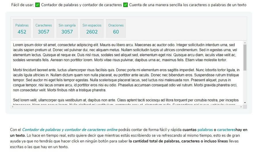 Contar palabras para SEO con estas 5 aplicaciones web de uso gratuito