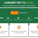 Convertir PDF a Excel online y gratis