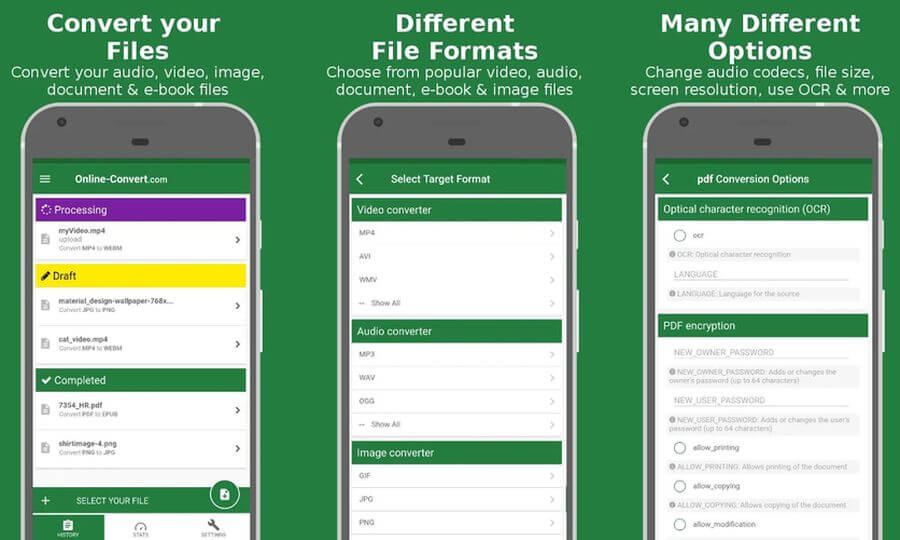 Convertir archivos gratis en Android con File Converter