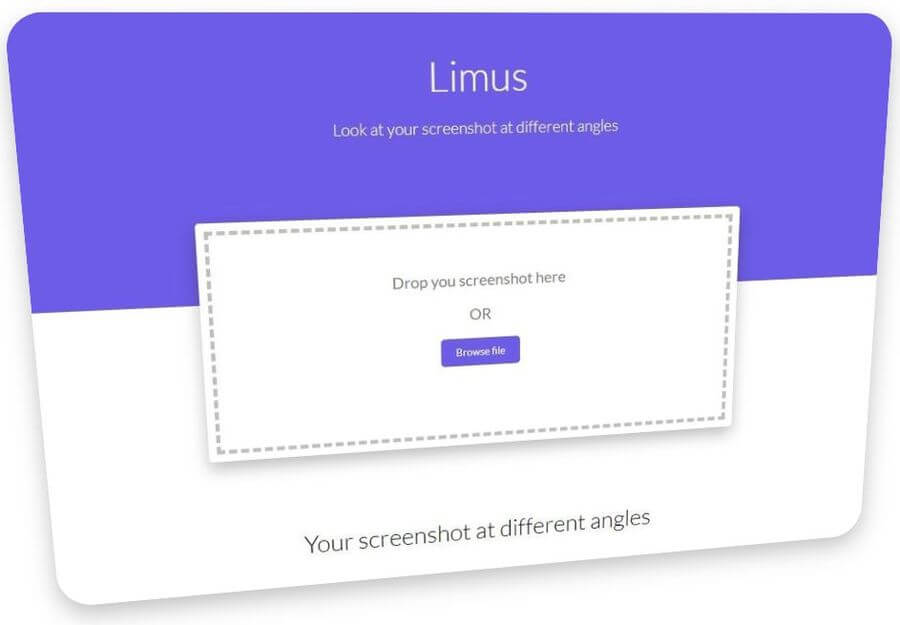 Limus: aplicar efecto de rotación a imágenes y capturas de pantalla