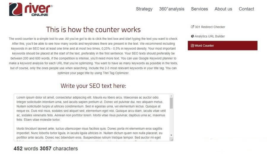 Contar palabras para SEO con estas 5 aplicaciones web de uso gratuito