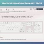Practicar mecanografía online y gratis