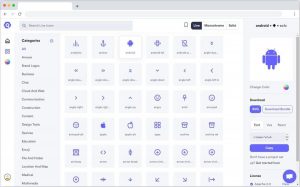 Unicons icon library