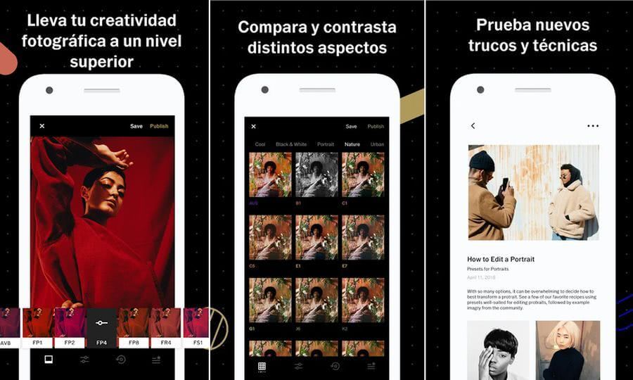 Las mejores aplicaciones para retocar fotos en tu Android