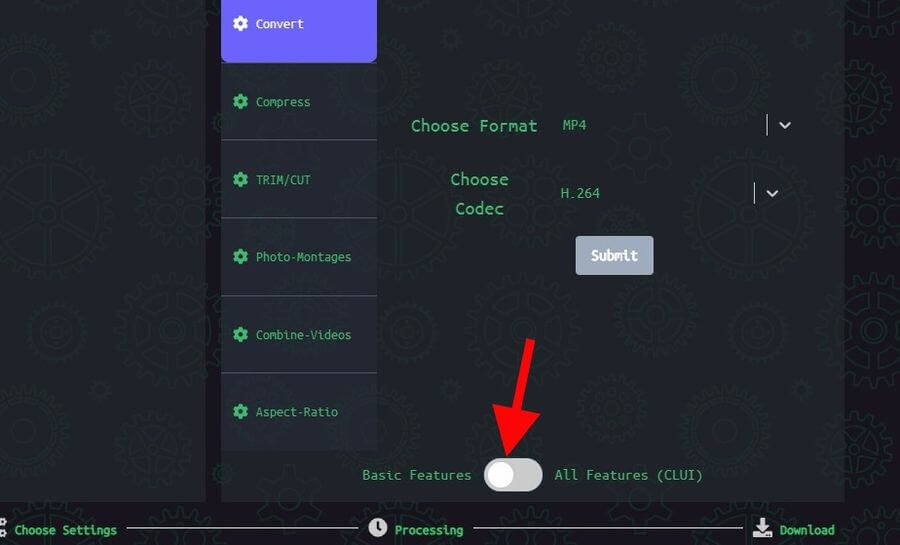Editor de vídeo gratuito basado en web muy fácil de usar: Modfy