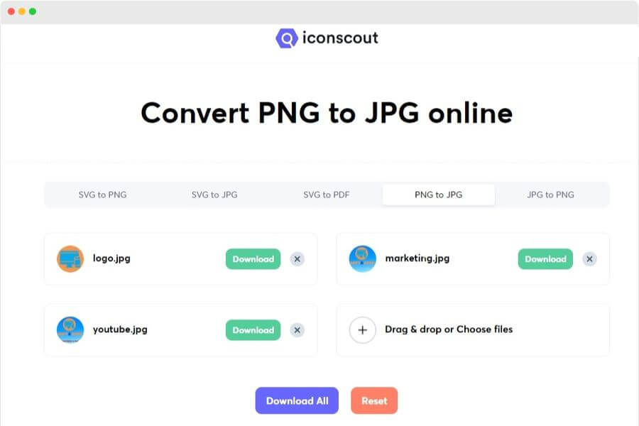 Convertir imágenes a otros formatos online