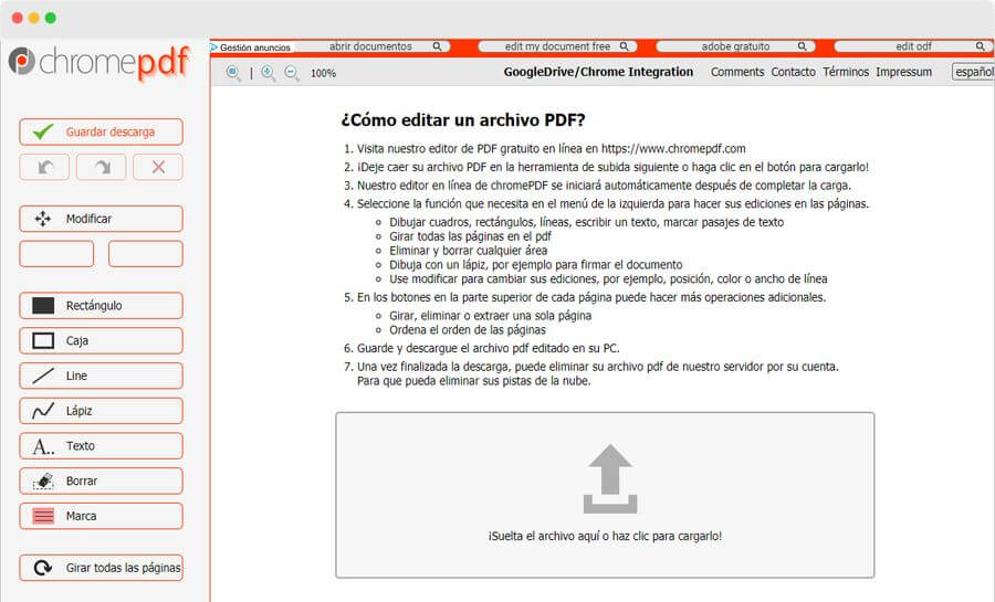 chromePDF