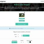 Achicar imágenes online
