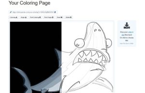 Convertir fotos en dibujos para colorear