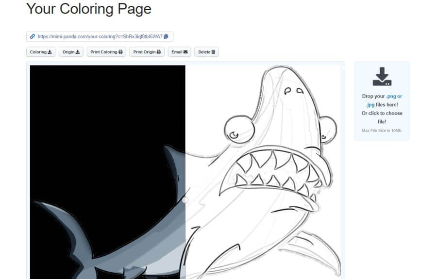 Convertir fotos en dibujos para colorear