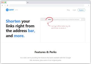 Acortar URLs con OFFF