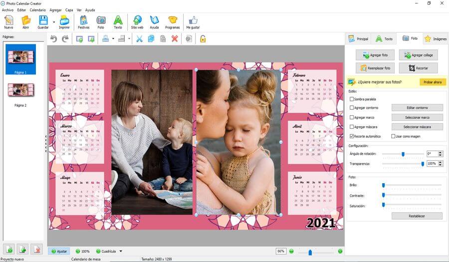 Photo Calendar Creator: crear todo tipo de calendarios fotográficos para imprimir Photo Calendar Creator: crear todo tipo de calendarios fotográficos para imprimir