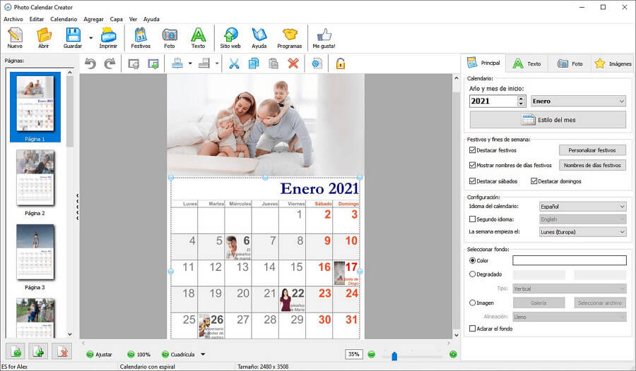 Descargar programa para imprimir calendarios: ¡Más fácil y rápido! Descargar programa para imprimir calendarios: ¡Más fácil y rápido!
