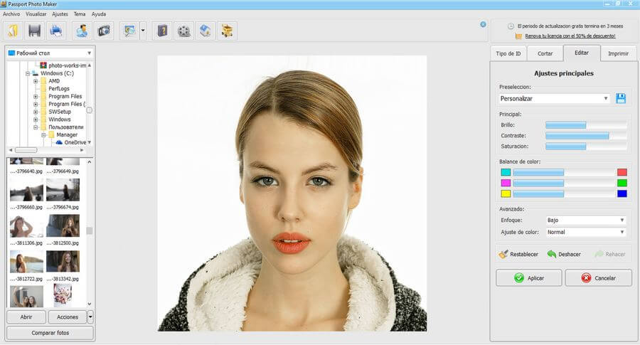 Passport Photo Maker: software para imprimir fotos de carnet y otros documentos