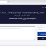 Servicio gratuito para compartir información privada