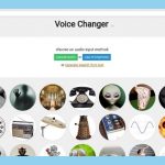 Cambiador de voz online y gratuito