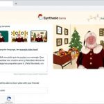 Crear vídeo personalizado de Papá Noel gratis con Synthesia Santa