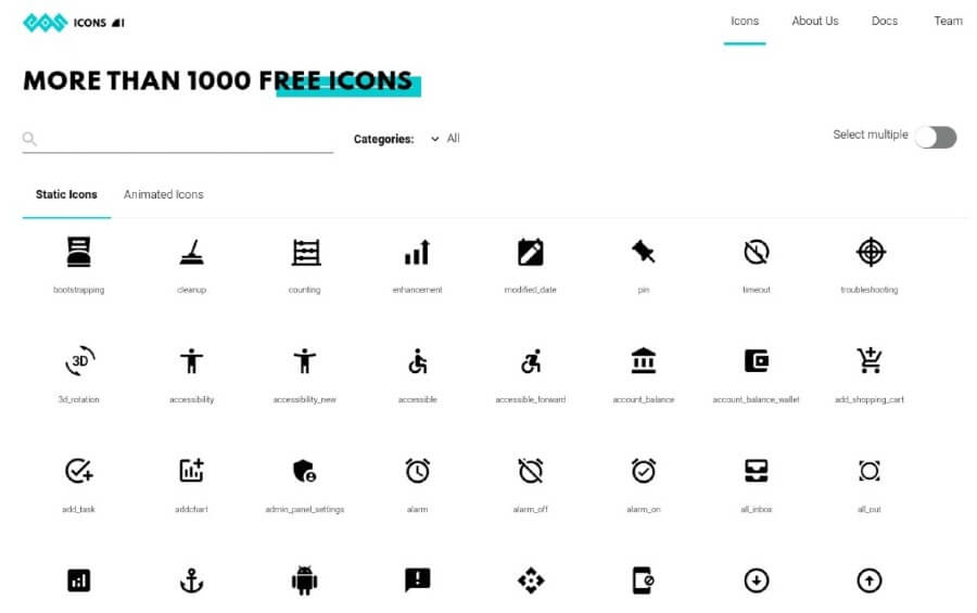 EOS Icons