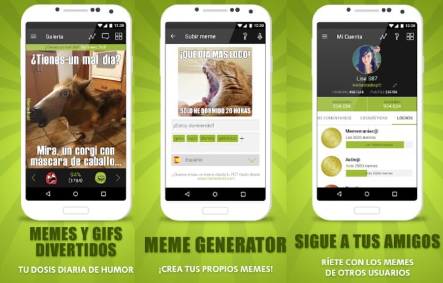 Mejor app para crear memes - Memedroid