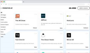Recursos para realidad aumentada en Resources AR