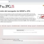 WebP to JPG JS