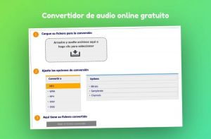 Convertidor de audio online gratuito