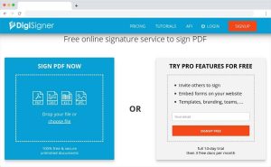 Firmar documentos PDF online
