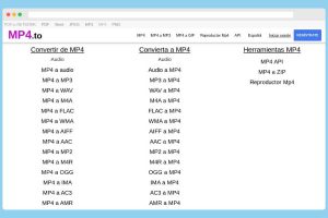 Herramientas gratuitas para convertir a MP4