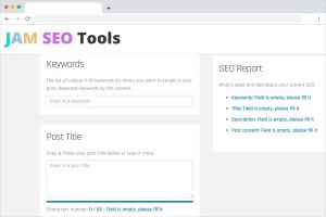 JAM SEO Tools