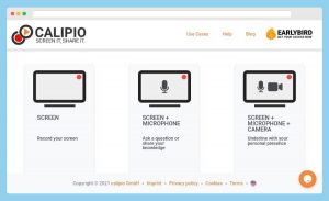 Calipio Screen Recorder