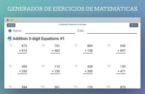Math Homework Gen